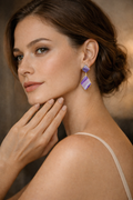 Violet Mirage Earrings