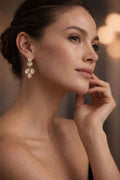 Blush Cascade Earrings