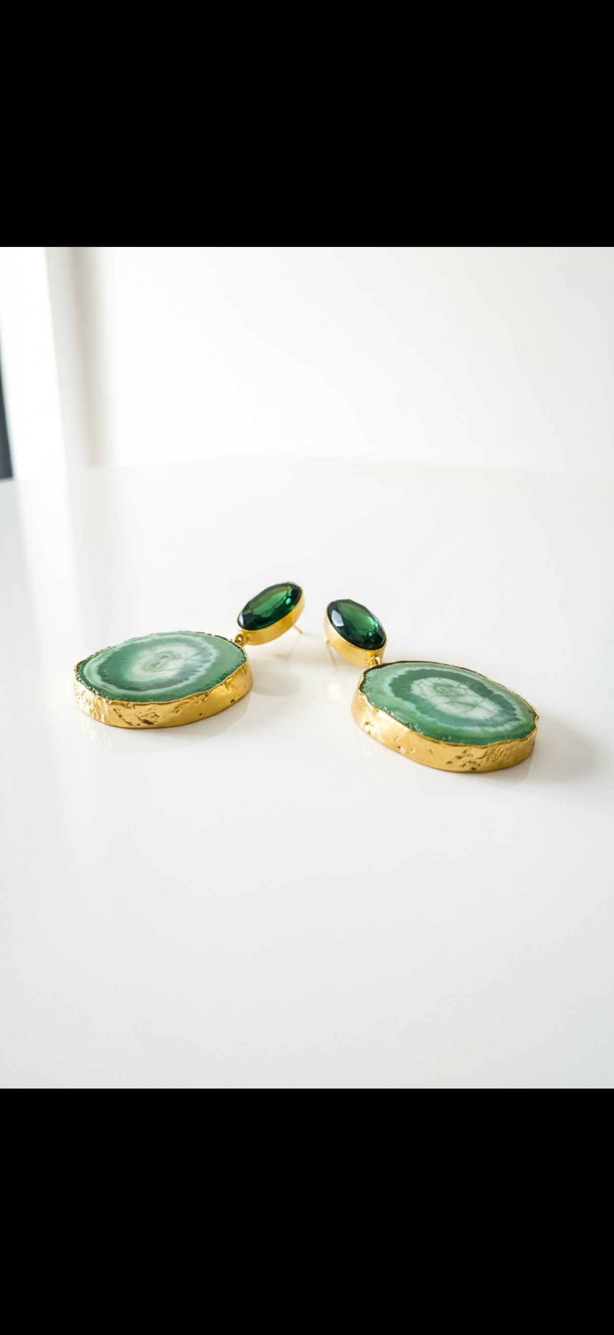 Verdant Halo Earrings