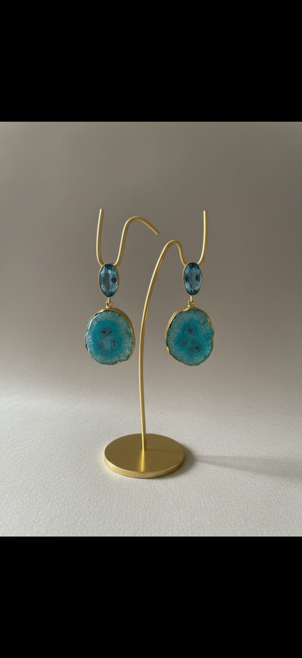 Azure Bloom Earrings