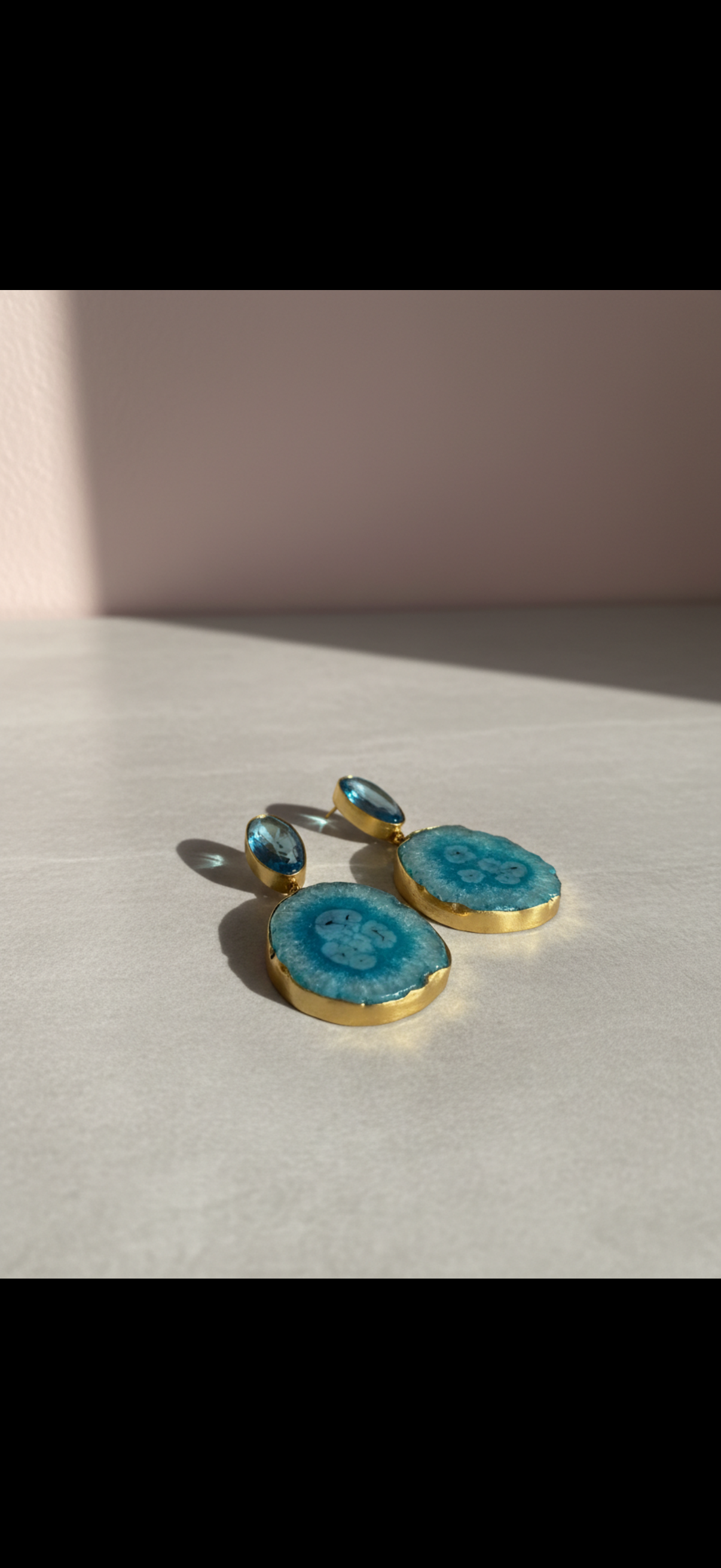 Azure Bloom Earrings