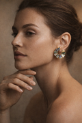 Iris Halo Studs