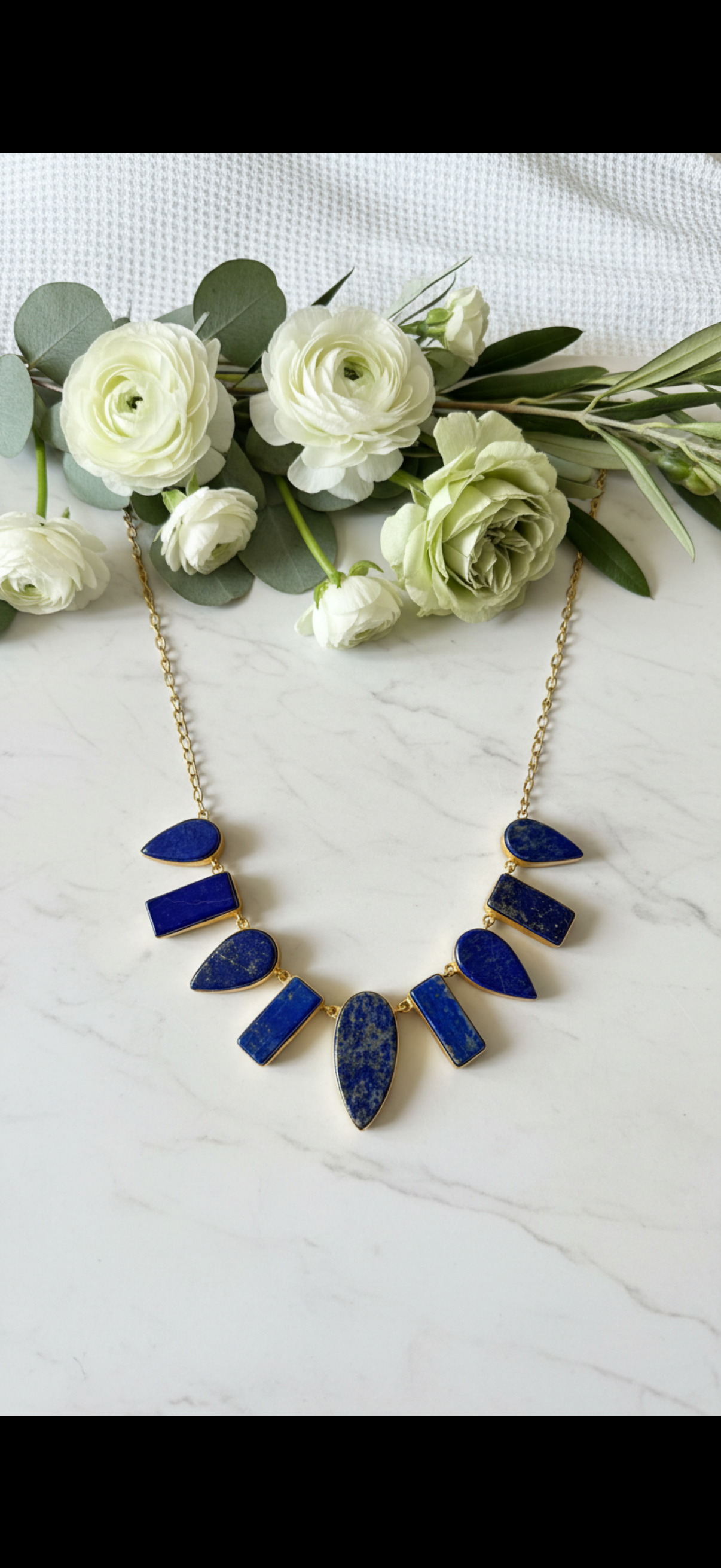 Celestia Lapis Necklace
