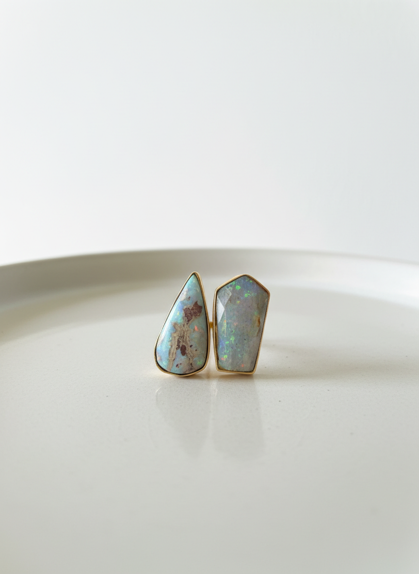 Iridescent Horizon Ring