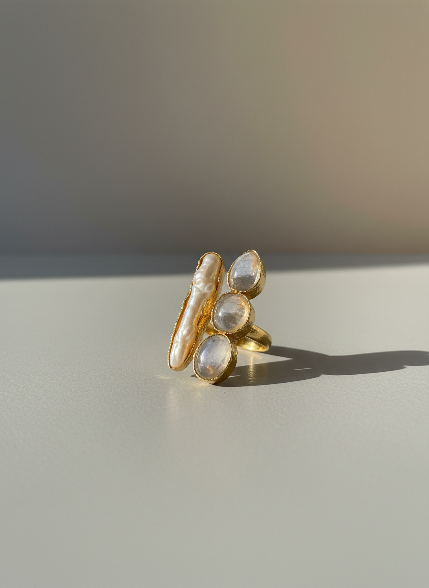 Lunara Pearl Ring