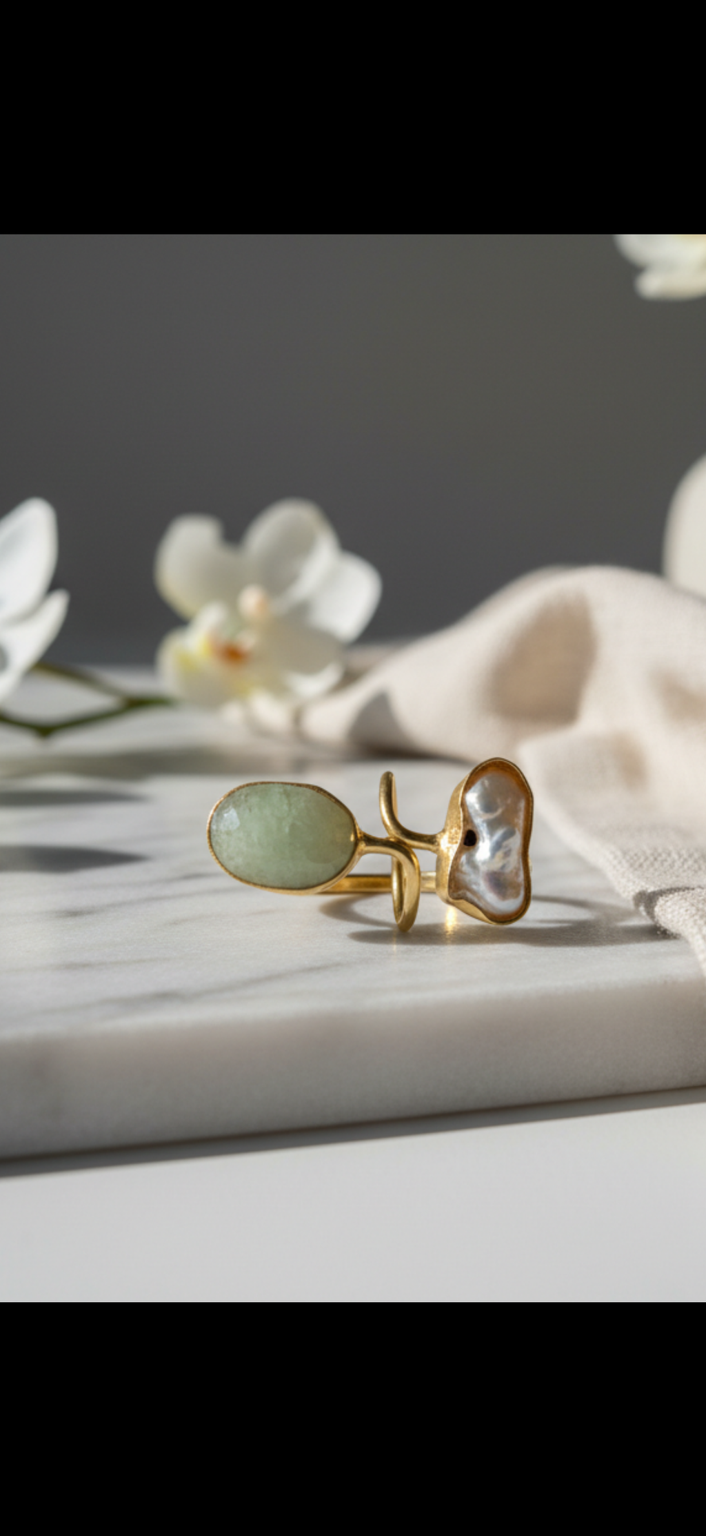 Celeste Pearl Ring