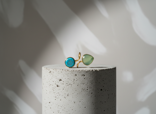 Azure Muse Ring