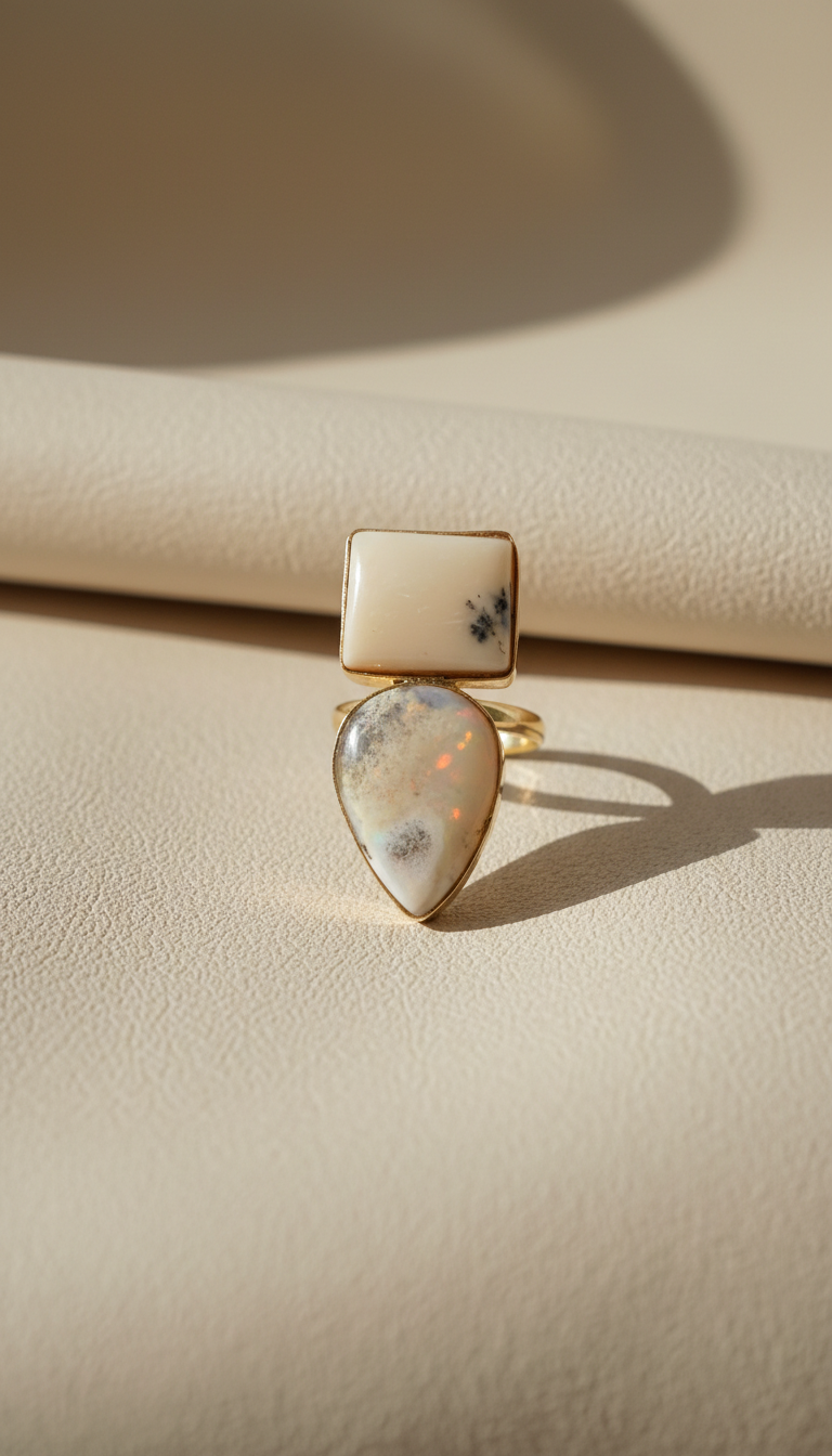 Ivory Ember Ring