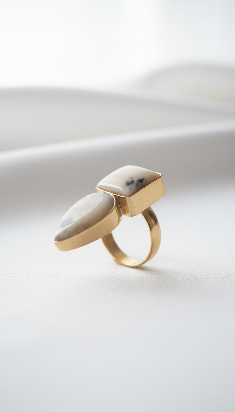 Ivory Ember Ring