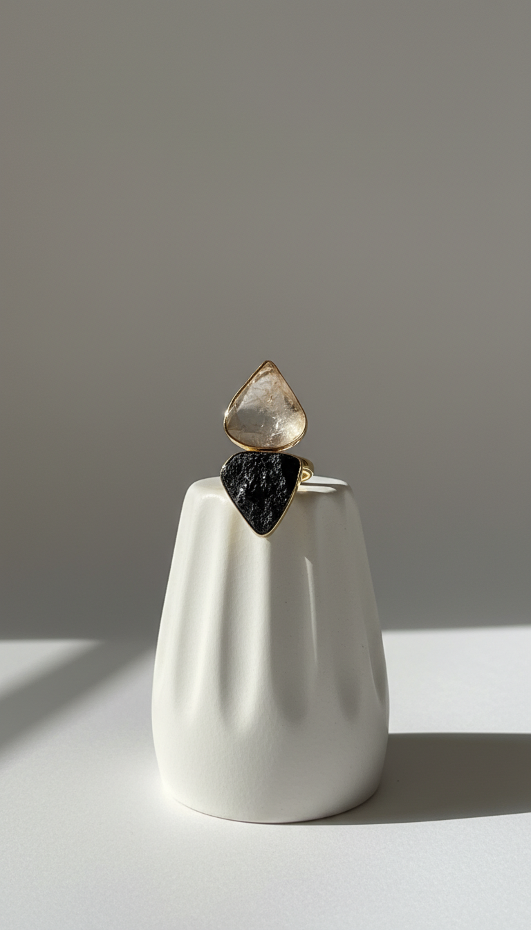 Noir Dune Ring