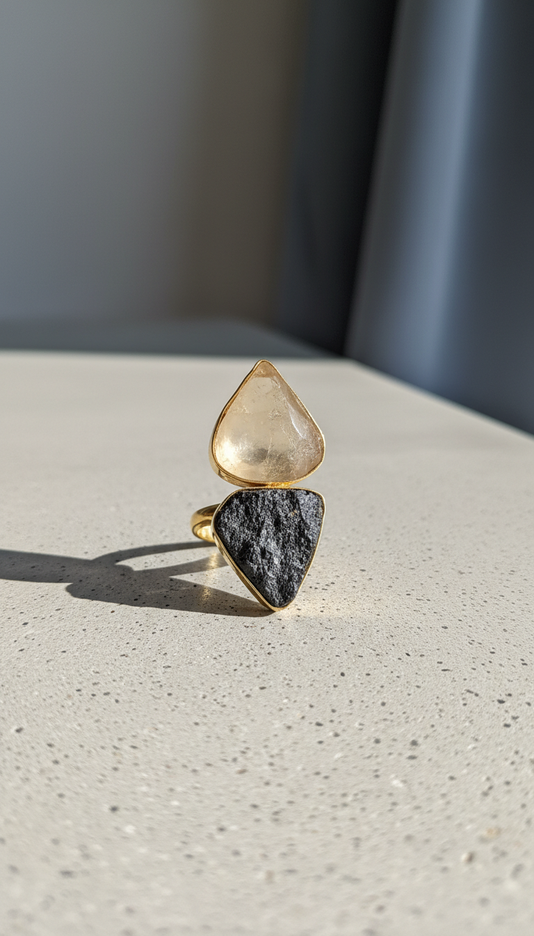Noir Dune Ring