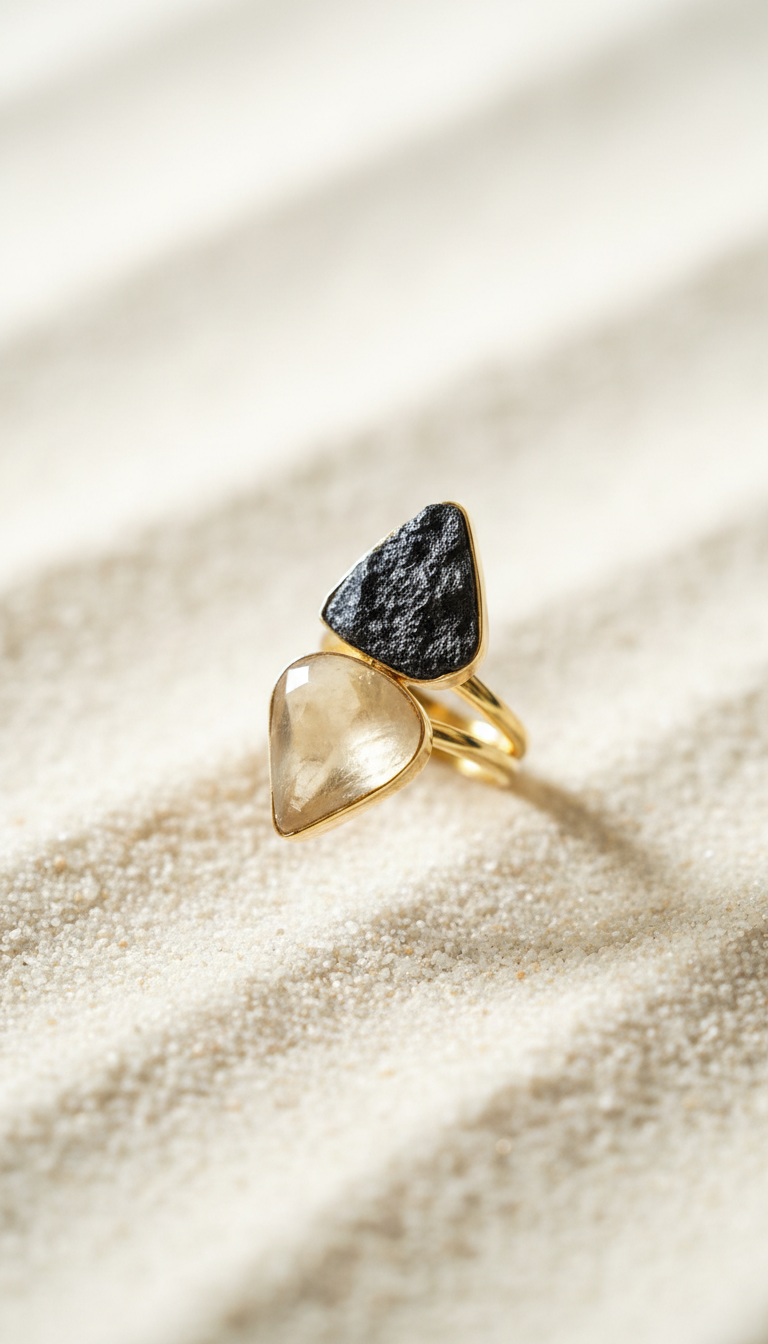 Noir Dune Ring