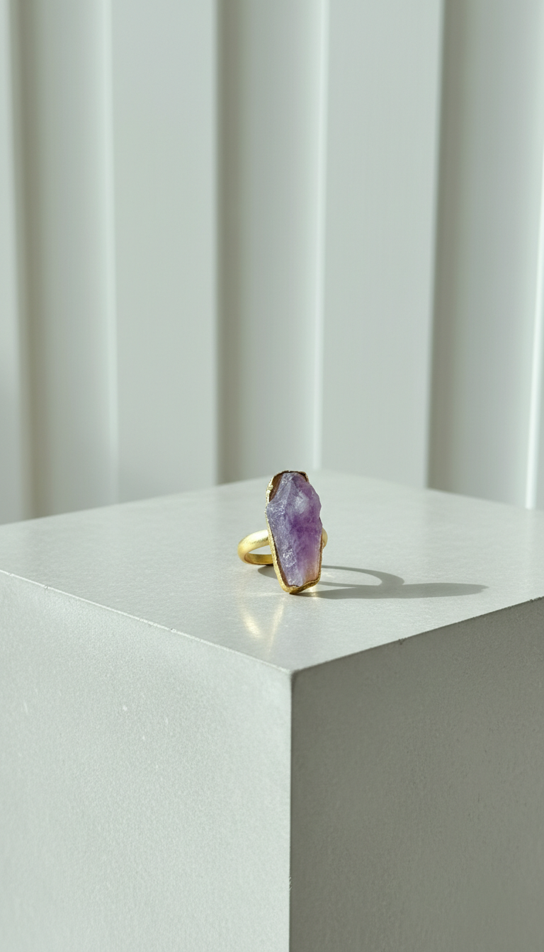 Violet Edge Ring
