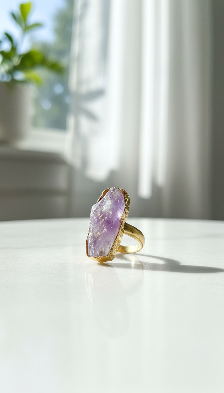 Violet Edge Ring