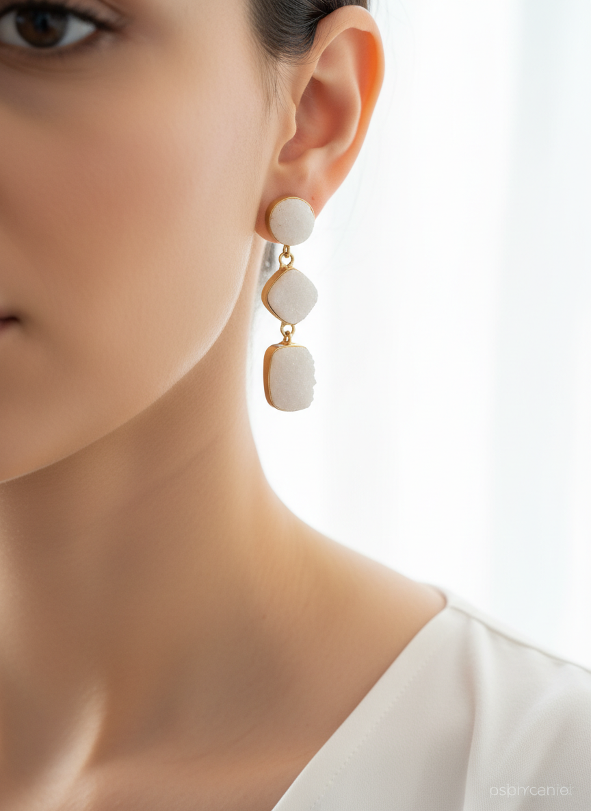 Ivory Drift Earrings
