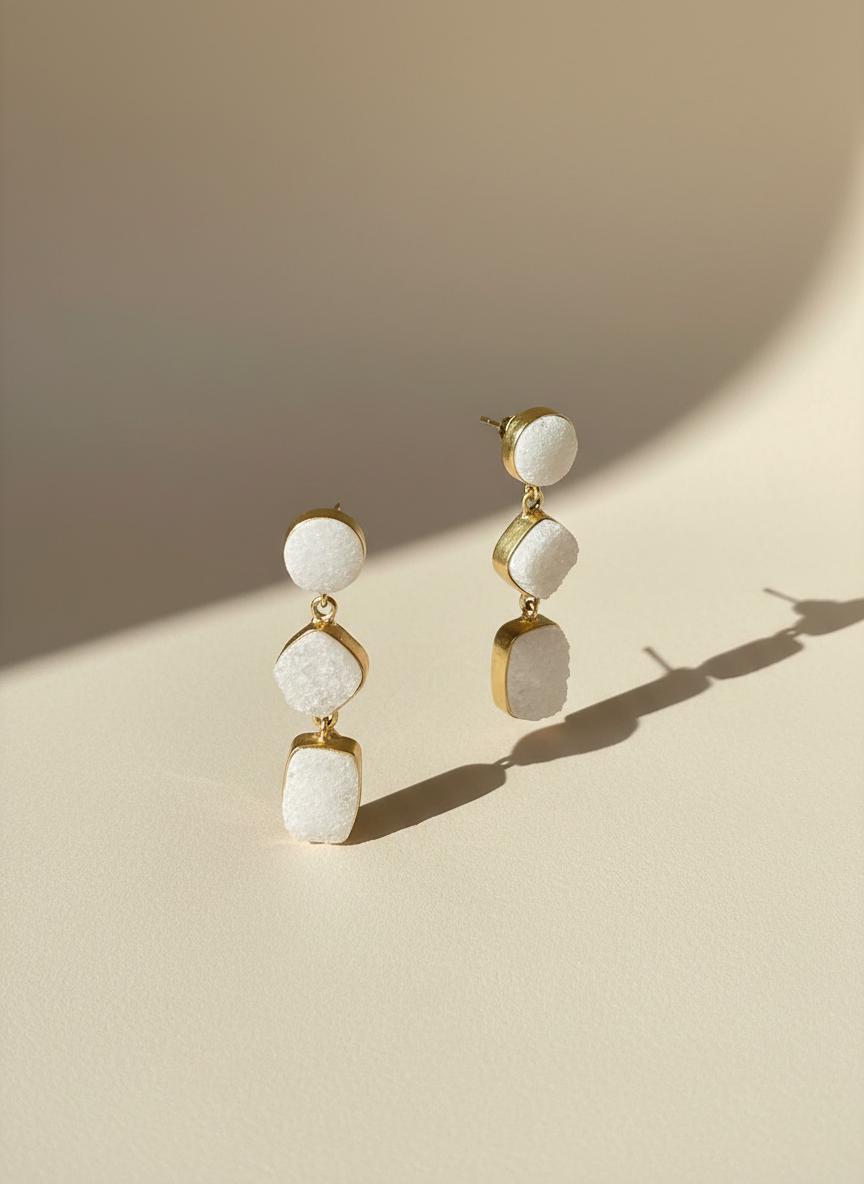 Ivory Drift Earrings