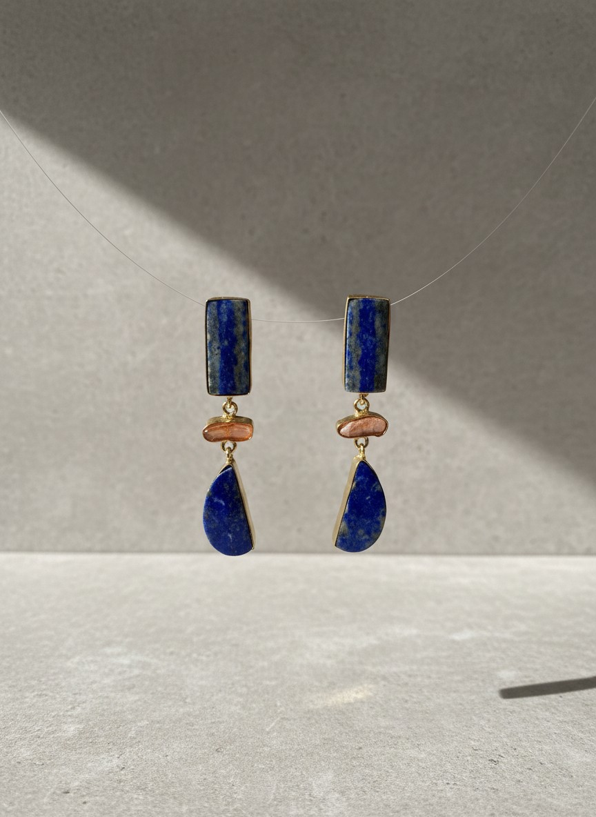 Midnight Cascade Earrings